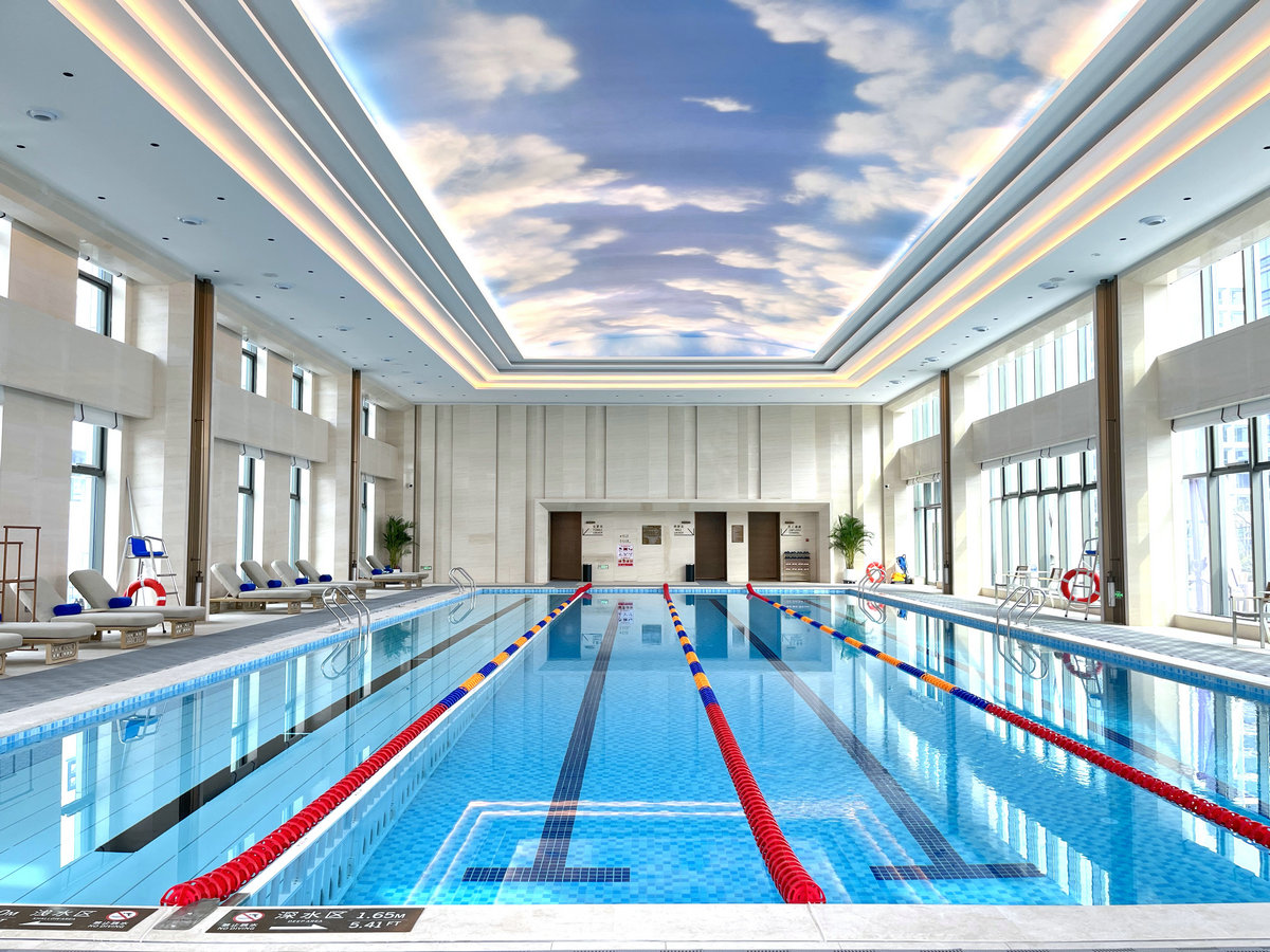 寧鄉(xiāng)楚天科技集團室內恒溫游泳池